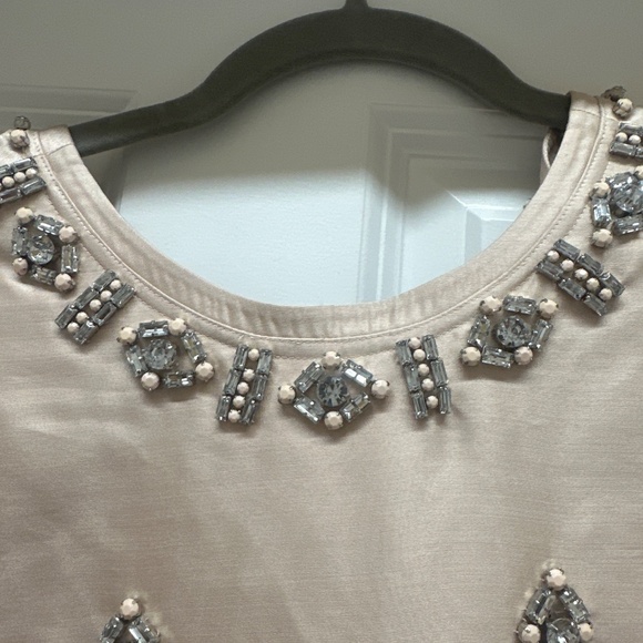 Tory Burch NWT Silk jeweled top - size 2 - Picture 3 of 7